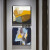 名图北欧简约三联客厅沙发背景墙玄关餐厅走廊装饰画抽象艺术手绘油画 C 50*50