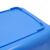 兰诗（LAUTEE）D029 摇盖分类垃圾桶户外大号果皮箱干湿垃圾桶可定制 20L蓝色可回收物