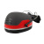 3M X3P3安全帽式耳罩 黑红搭配隔音降噪耳罩 电绝缘外套包裹耳罩 1副 黑红 均码