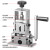 京舰 小型剥线机 拨线扒线削线机去皮神器废旧铜线电线电缆自动剥皮器 剑齿虎共5刀+重载冲击钻套装 