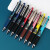 uni 进口多色中油笔MSXE5-1000四色圆珠笔+自动铅笔 花语限定款多功能签字笔 4+1多功能笔 浅蓝