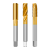 螺旋机用丝锥丝攻不锈钢攻丝攻牙钻头镀钛含钴先端丝锥m3m4m5m6m8 镀钛先端M10×1.5