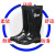 盾守 雨靴四季劳保橡胶雨鞋防水鞋 802单色高筒雨鞋 42码 单位：双