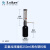 套筒式可调定量加液器透明棕色玻璃加液瓶塑料套装2505001000ml 加液器配黑色塑料瓶(250ml)
