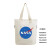 溥畔NASA单肩包学生手提袋帆布袋男生上课手提包男补习袋帆布包 NASA升级款X1