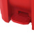 科力邦（Kelibang） 分类垃圾桶 大号干湿分类脚踏垃圾桶翻盖户外工厂商场分类垃圾箱45L 红色 KB1046 有害
