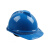 MSA/梅思安 10146627 V-Gard500豪华型蓝色PE安全帽带透气孔帽壳 一指键帽衬针织布吸汗带 国标D型下颌带*1顶