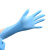 尚和手套（SHOWA）一次性丁腈手套无粉防滑麻指加厚防水耐油实验检查 蓝色882/M/100只