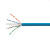 康普 COMMSCOPE六类非屏蔽千兆成端网络跳线 NPC06UVDB-BL-001F 蓝色 0.3米