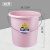 文枝  水桶塑料手提水桶 工业塑料桶圆形储水桶耐摔35升