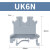 导轨式电压快速接线端子排通用型UK3N 5N 6N 10N铜件 UK6N