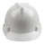 梅思安 梅思安 10172879 V-Gard ABS 标准型安全帽 白色ABS帽壳超爱戴帽衬灰针织吸汗带D型下颚带-白 1顶