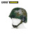 安赛瑞 迷彩头盔 挂钩款 军训迷彩头盔 CS野战迷彩塑钢盔 凯夫拉塑钢 10453