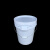 油漆桶空桶调漆桶调漆罐大铁桶白皮桶工业20L铁桶塑料桶法兰桶 30升 食品 压盖桶（白色）