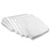 科力邦（Kelibang） 白色垃圾袋 大号透明塑料装加厚 70*90cm50只装 酒店客房宾馆平口一次性塑料袋 KB3702
