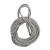 14mm16mm18mm插编双扣起重钢丝绳吊具索具钢丝绳吊起重编头钢丝绳 18毫米3米