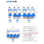XMSJ47 C4 N1三相四线4小型断路器100空气开关01 4p 80A