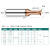 钨钢燕尾铣刀涂层硬质合金燕尾槽铣刀钢铝避空加硬45度60度倒角刀 φ4*50L*60度(铝用)