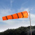 龙代（longdai）气象风向袋 2米高风向杆风向标企业风向测量LBX 一整套(含立柱1.2m+风动杆1m+1米风袋）