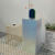 安霞透明亚克力展示盒石头纹盒子甜品台底座水波纹置物架炫彩彩色灯箱 透明5mm厚度30*30*30cm