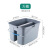 庄太太 酒店保洁手提塑料收纳清洁杂物桶 两格加大清洁桶ZTT0168
