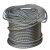 中部工品 起重钢丝绳 光面带油钢丝绳 吊具带油钢丝绳 11mm 一米价 可定制
