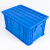 海斯迪克 HKCL-638 五金零件盒工具盒 塑料周转箱物料螺丝收纳盒 4号410*310*145mm蓝