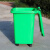 莫恩克 户外垃圾桶  60升带轮绿色（厨余垃圾）
