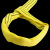 铸固 起重吊装带 涤纶柔性工业行车布双扣环眼吊带彩色护套吊车吊绳 6吨3米 