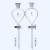 球形分液漏斗60ml/125ml/250ml/500ml/1000ml四氟玻璃 化学实验室 四氟活塞60ml