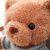 ZAK!毛绒玩具 创意萌可爱卡通毛衣泰迪熊玩偶公仔 儿童节礼物 布娃娃 灰色 35cm
