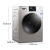 TCL 10公斤 变频全自动滚筒洗衣机 整机保修三年 大屏触控 BLDC智能变频 高温除菌 （皓月银）XQG100-W500BH