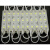 led模组点灯505057305054带胶贴片发光字工程款控制灯串 5054 白 5054 红光高亮 3灯防水 款 其它 其它