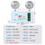 应急照明灯指示牌ledC紧急停电备用安全出口消防商通道双头应急灯 新国标-豪华升级款-应急5小时