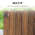 贝芽 户外花园庭院园艺防腐木碳化木栅栏室内装饰围栏小篱笆草坪菜园护栏DY-LB-CJ-100-30
