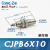 微型单动MPE8/12针型外螺纹单作用迷你小气缸CJPB4x5/6x10-15-20B CJPB6-10单动