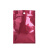 竹特 彩色铝箔袋  红色16丝10*15cm （100个）包装袋镀铝袋镀泊自封袋密封袋礼品袋封口袋 企业定制