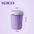【买一送二】垃圾桶带盖大号客厅卫生间厨房卧室创意便宜宿舍 7升(收藏优先发货)时尚紫(买