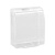 86型防水盒浴室卫生间开关插座保护套防水罩防溅盒塑料面盖自粘 嘉博森 米白色