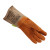 威特仕10-1003 绒面猪青皮长袖款手感宝氩弧焊TIG手套 棕色（72对/箱） XL 