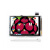 树莓派3.5寸触摸屏 Raspberry4B 3B LCD显示液晶屏亚克力透明外壳 蓝色 4B外壳