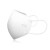 耐适康活性炭口罩异味一次性3立体舒适透气防尘熔喷布防晒时尚 颈带式（25只装/盒） 白色 独立装 KN95防护 均码