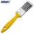 海斯迪克 HKSY-1 黄柄水性漆刷加厚加长 工业尼龙油漆刷 扫灰刷毛刷滚筒刷清洁刷子 1.5寸