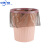 中环力安 小号粉色 压圈垃圾桶创意卫生间厨房客厅无盖垃圾篓 ZHLA-854