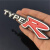 旁恩本田typer车标志 新飞度 思域改装金属车贴 个性车尾标车身装 厚铝款TYPER一条