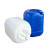 希万辉 实验室化工废液方形对角塑料桶 对角25升白色加厚款