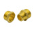 定制黄铜6分内外丝活接y型三通燃气球阀自来水管接头铜配件集客家 6分×4分外丝直接