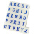 益美得 FNR2049 可调可拆卸字母自由组合号码机活字印字母打码机 大号字母（一套26个字母）