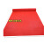 海斯迪克 S型镂空防滑垫 网格pvc门垫 红色厚4.5mm宽0.9m*1m 1卷 多拍不截断 HK-53