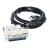 USB转DB25 公头25针 数控机床CNC FANUC RS232串口通讯线缆 USB款(FT232RL芯片) 3m